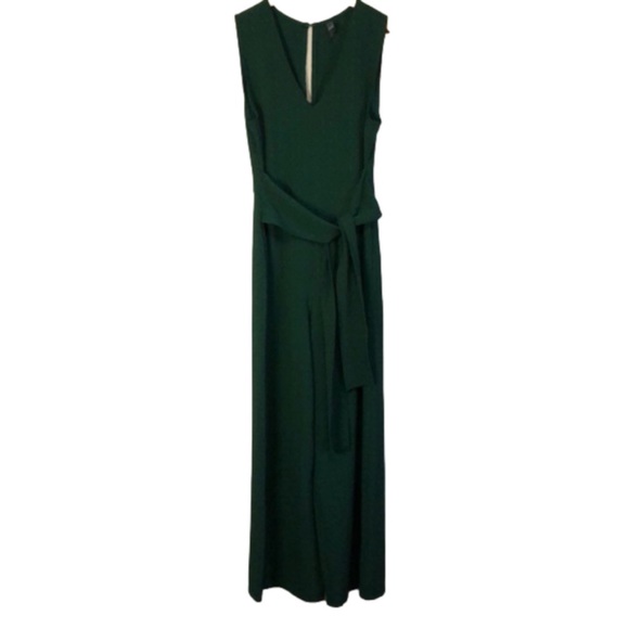 Alya Pants - Alya Emerald Green Jumpsuit